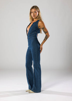 Stellar Denim Jumpsuit